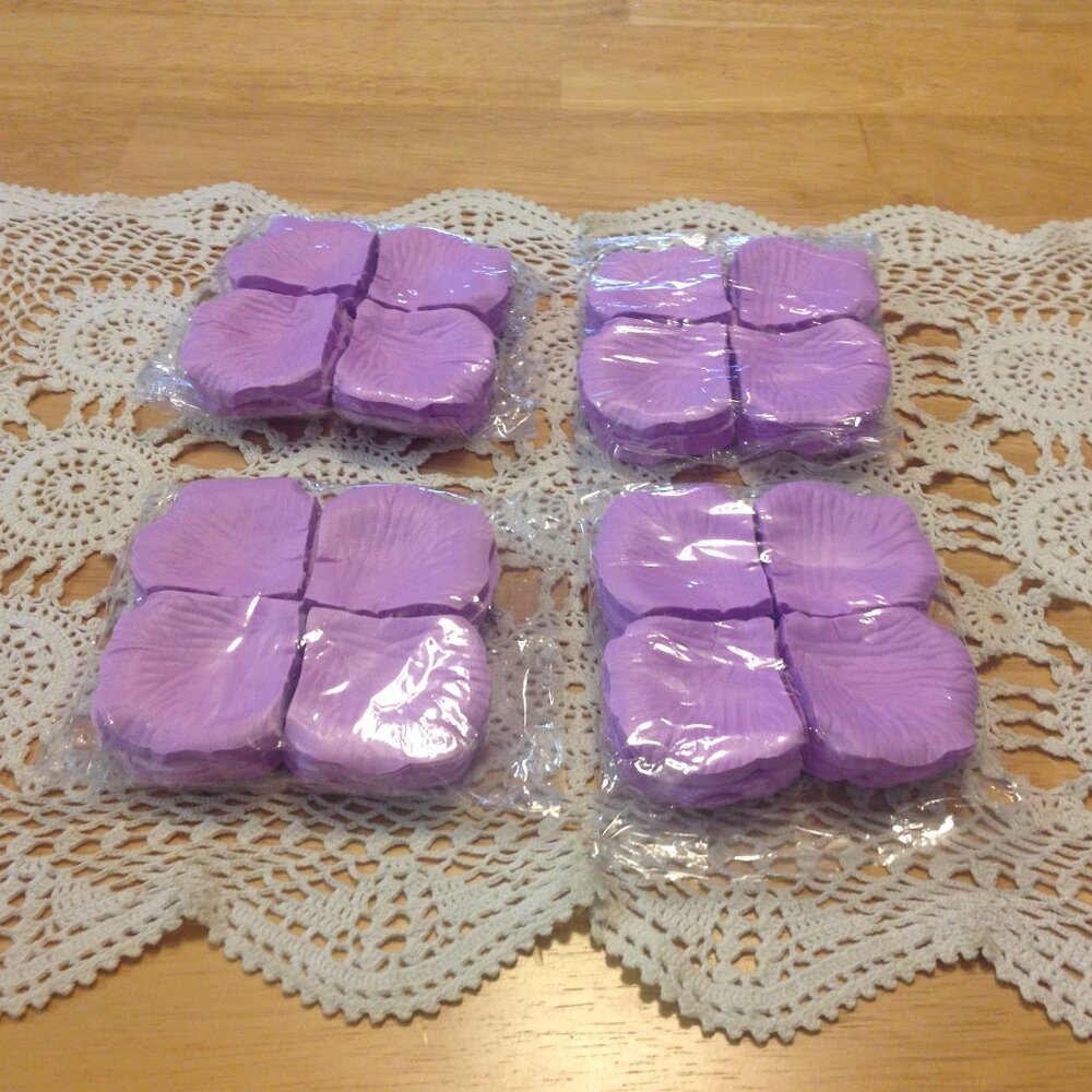 Craft Faux Flower Petals, Lavender - Wedding confetti?